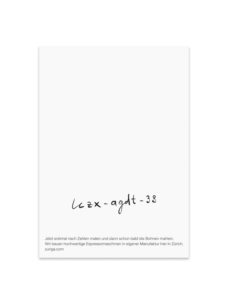 ZURIGA Geschenk-Karte