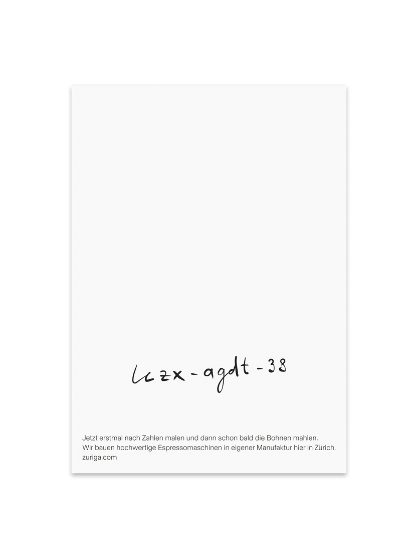 ZURIGA Geschenk-Karte